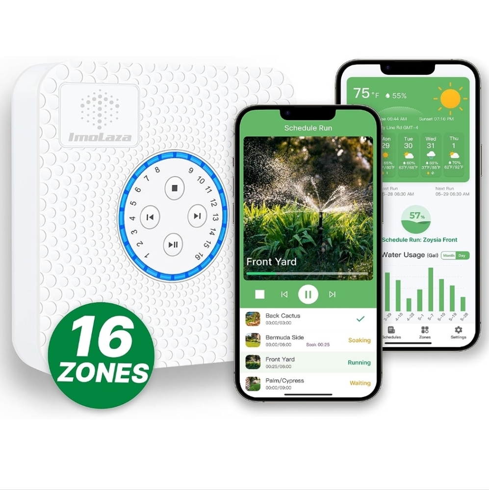 New Smart Sprinkler Controller 16 Zones